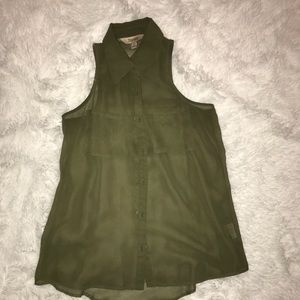 Army Green Sheer tank